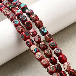 Натуральные имперские нитки из яшмы G-E444-54-01