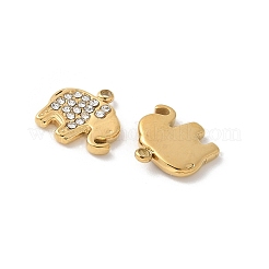 Подвески из нержавеющей стали 304 со стразами STAS-Z122-49G