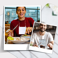 6 шт. цепочка-зажим для салфеток из сплава&nbsp;AJEW-GO00048