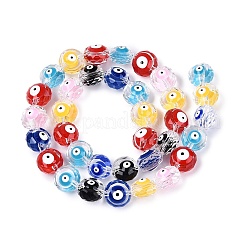 Brins de perles en verre émaillé&nbsp;GLAA-Q112-01A