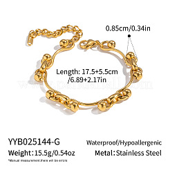 Браслеты-цепочки из нержавеющей стали 304 для женщин&nbsp;LK0475-1