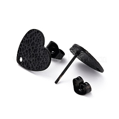 Фурнитура для сережек-гвоздиков из нержавеющей стали 304 STAS-I183-08B-EB