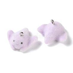 Pendentifs en résine opaque floquée sur le thème de l'océan&nbsp;RE-CBA4F9B-07C