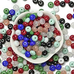 Непрозрачные и прозрачные цветные стеклянные бусины SEED-C001-03A-01
