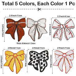 5 шт. 5 вида полиэстеровых ниток для вышивки&nbsp;PATC-CY0001-09
