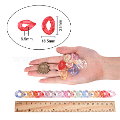 Connettori a maglia rapida acrilici trasparenti&nbsp;TACR-CJ0001-01