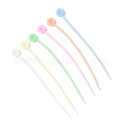 Светящиеся силиконовые кабельные стяжки AJEW-P104-01E