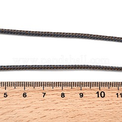 Fabrication de colliers en cordon tressé en nylon de 2.5 mm&nbsp;FIND-G095-01G-17