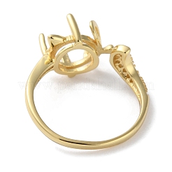 925 кольцо-манжета из стерлингового серебра с микропаве и фианитами STER-NH0001-41G