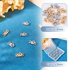 8шт 2 цвета стеклянные подвески&nbsp;KK-TA0001-77