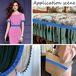 Полиэстер с ПВХ-пайетками&nbsp;OCOR-WH20050-015E