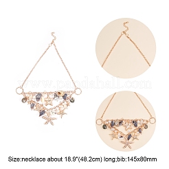 Trendige Seestern und Conch Schmuck-Sets&nbsp;SJEW-PH0001-02G