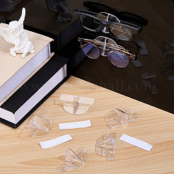Estante de almacenamiento de gafas de pared transparente para mascotas&nbsp;AJEW-WH0481-731