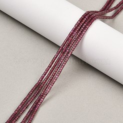 Гранат природный бисер нитей G-K399-A03-01