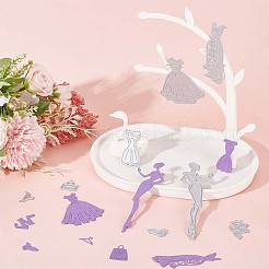 Углеродистая сталь разрезает трафареты DIY-WH0387-45MP