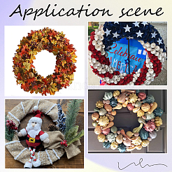 4 шт. необработанные деревянные рамки для венков&nbsp;TOOL-SP0001-07A