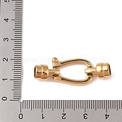 Ионное покрытие (IP) 304 нержавеющая сталь шнуровые замки STAS-C109-25G