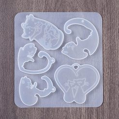 Кулоны своими руками силиконовые Молды&nbsp;DIY-B076-01