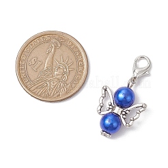 12 шт. 12 цвета ангел акриловый искусственный жемчуг подвеска украшение HJEW-JM02618