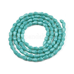 Непрозрачные сплошные цветные стеклянные бусины&nbsp;GLAA-N052-02-A09