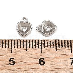 Strass-Charm-Fassungen aus Edelstahl 304&nbsp;SA-CBAC865-06C-P