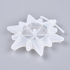 Stampi per ciondoli in silicone con fiocco di neve&nbsp;DIY-I036-05