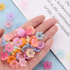 Матовые акриловые колпачки из бисера&nbsp;X-MACR-S371-07A