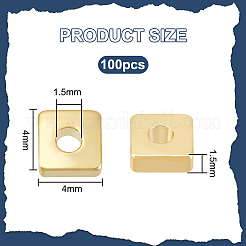 100 шт. Латунные дистанционные бусины&nbsp;KK-HY0003-62