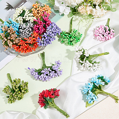 180 Stück 15 Farben Gesso künstliche Blume&nbsp;DIY-SP0006-16