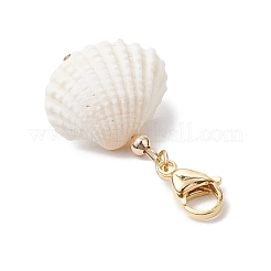 Decorazioni pendenti in conchiglia naturale&nbsp;HJEW-MZ00171-01