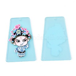 Полупрозрачные подвески из ацетата целлюлозы (смолы)&nbsp;KY-T040-66