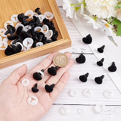 36 набор из 3-х видов сердечек с флокированными и пластиковыми носами для поделок&nbsp;FIND-GO0002-16B