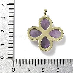 Граненые подвески из натурального аметиста&nbsp;G-A308-01G-12