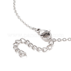 Ожерелье с подвеской в виде медведя из смолы NJEW-JN04251