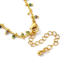 Латунь кабель цепи материалы для ожерлеья&nbsp;KK-K337-12G