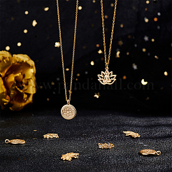 30 шт. 3 подвески из сплава в тибетском стиле на тему йоги&nbsp;FIND-BC0002-67