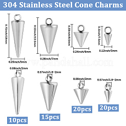 65 шт. 4 стиля подвески из нержавеющей стали 304&nbsp;STAS-BBC0009-10