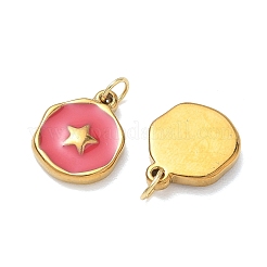 304 Edelstahl-Emaille-Anhänger&nbsp;STAS-K330-22G-01
