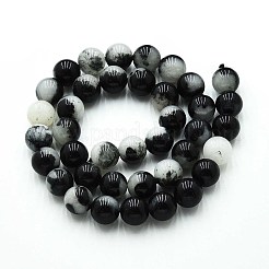 Chapelets de perles de quartz naturel&nbsp;X-G-N355-10mm-64