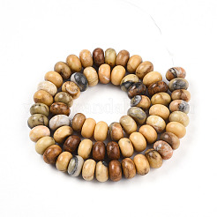 Природные желтые опал бусины пряди G-T140-74