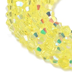 Гальванизируйте прозрачное стекло бисер нитей&nbsp;EGLA-K015-18F