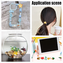 30шт 15 стиля смоляное украшение для дисплея DJEW-GL0001-01