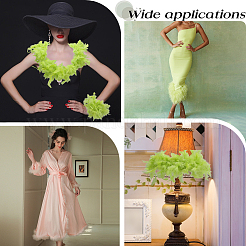 Боа из пуха индейки для танцев DIY-WH0568-10E