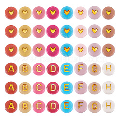 2 стиль непрозрачных акриловых бусин&nbsp;PACR-TA0001-15B