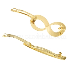 Латунная филигранная заколка для волос&nbsp;PHAR-SZ0001-01MG