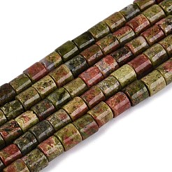 Chapelets de perles en unakite naturelle&nbsp;G-Q606-60A-02