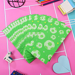 15 bolsa de papel para panadería con estampado de fútbol&nbsp;ABAG-TA0002-32D
