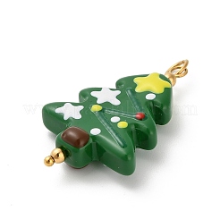 Noël pendentifs main de Murano&nbsp;LS-STAS-C147-03B