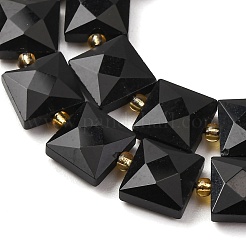 Natürlichen Obsidian Perlen Stränge&nbsp;G-F839-A33-01