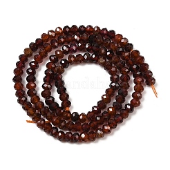 Гранат природный бисер нитей G-D347-B05